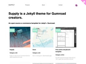 Supply screenshot
